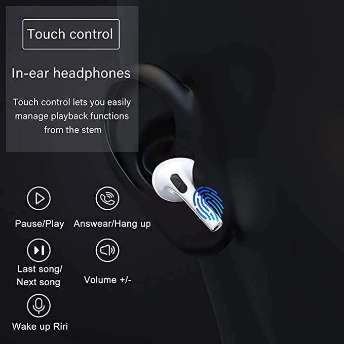 Premium Wireless Earbuds Headphones Earphones In-Ear Pods For iPhone Android
